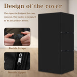 Gun Safe Cover Waterproof Heavy Duty 600D Oxford Gun Cabinet Cover, Dustproof Protective Cover for Large Rifle Safe, Indoor Outdoor Waterproof Gun Safe Protective cover (31''L x 26''W x 60''H) Lametta