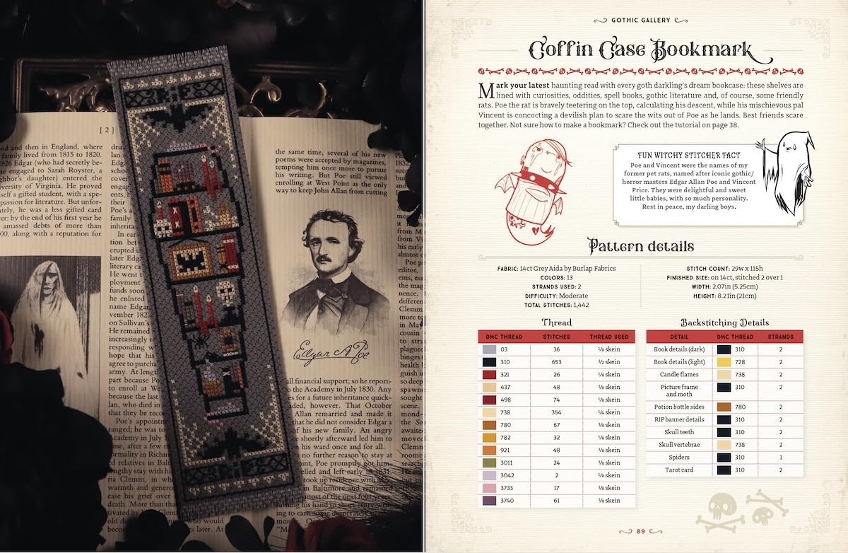 Witchy Stitching: 25 Patterns to Haunt Your Home WoodArtSupply