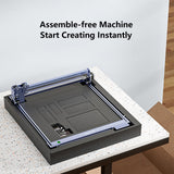 Creality Laser Engraver Falcon 10W,DIY Laser Cutter and Engraving Machine with 0.06mm Light Spot 10000mm/min, Offline Usage CNC 3D Engravers for Wood Metal Acrylic Glass Creality