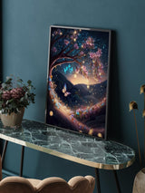 SuuTang 5D Diamond Painting Kits for Adults, Glow Firefly Tree Diamond Art Kits for Adults Beginner, DIY Full Round Drill Diamond Dots Gem Art Crafts, Home Decor Wall Art Gifts 12X16 Inch SuuTang
