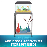TitanEze 10 Gallon Double Aquarium Stand (2 Stands in 1), Fish Tank Stand, Bird Cage Stand, 22.5" W x 31" H x 10.5" D Caitec