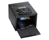 RPNB Gun Security Safe, Quick-Access Firearm Safety Device with Biometric Fingerprint & Digital Key Pad RPNB