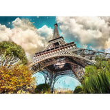 Trefl Eiffel Tower in Paris, France 1000 Jigsaw Puzzle Premium Plus Photo Odyssey 27"x 19" Unique Photographic Series, Perfect Matching of Elements, for Adults and Children from 12 Years Old Trefl