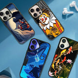 JUSTRY 10PCS Sublimation Blanks Phone Case Cover Printable Phone Cases Designed for iPhone 16 Pro, 6.3" Soft Rubber Case + Aluminum Insert,Custom Printable, Anti-Slip Phone Protective Cover Black JUSTRY