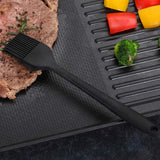MIFASOO 2 Pack Heat Resistant Silicone Basting Brush,Black Long Handle Pastry Brush for Grilling, Baking, BBQ and Cooking MIFASOO