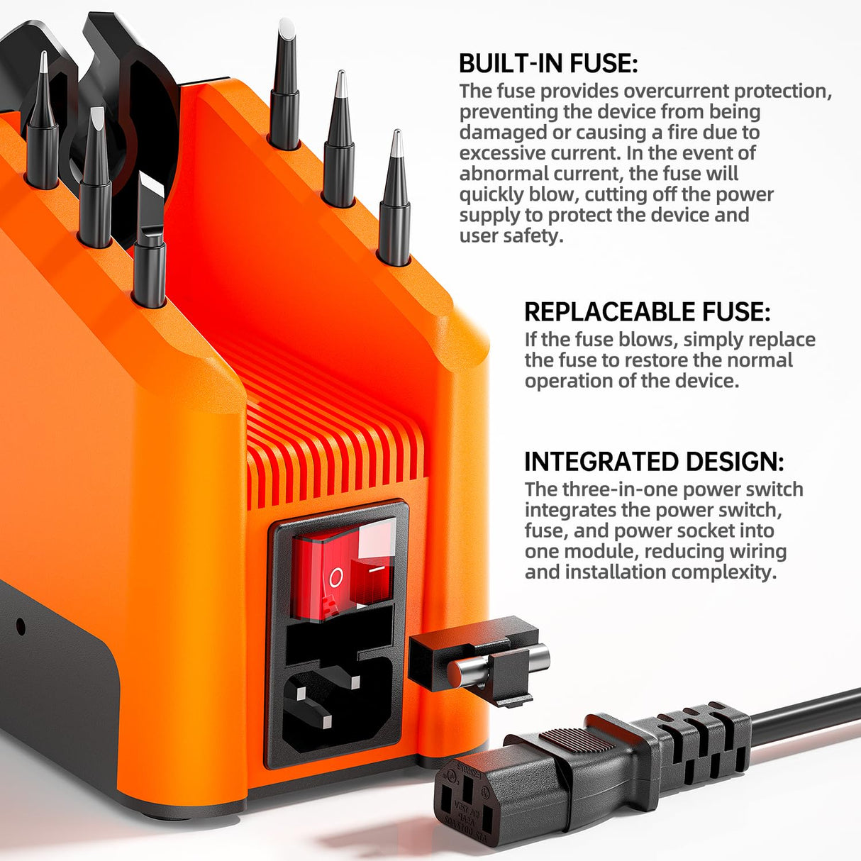 Digital Soldering Iron station Kit, 2 Auxiliary Clamps, 5 Soldering Iron Tips, Solder Wires, Solder Suckers, Stainless Steel Tweezers, and a Phillips Start, soldering station MEAKEST