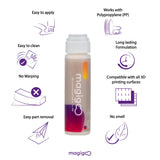 Magigoo MPP2018 3D Printer Adhesive Glue, Reduces Warping for Polypropylene Filament on Flex Plate, Glass, PEI, Buildtak, Kapton 50ml 1.69 fl. oz., White Magigoo