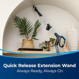 Bissell CleanView Swivel Rewind Pet Reach Vacuum Cleaner, with Quick Release Wand, Swivel Steering and Automatic Cord Rewind, 3197A (Color May Vary) Bissell