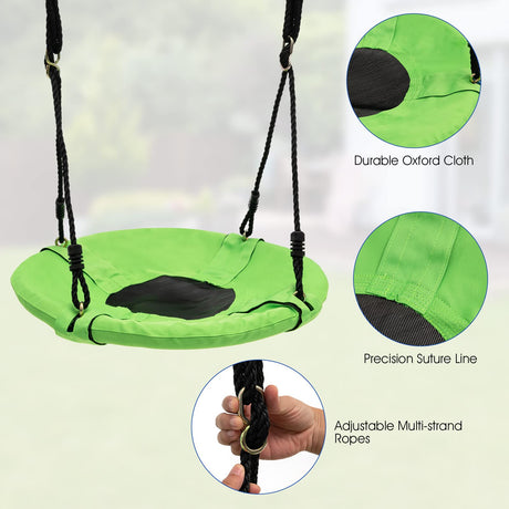 OLAKIDS Swing Sets for Backyard, 7 in 1 Outdoor 660LBS A-Frame Heavy Duty Metal Swing Stand with Monkey Bar for Kids, Playground Playset with Slide, 2 Swings, Glider, Trapeze Rings, Basketball Hoop Olakids