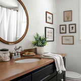 Coferset 2 Pack Small Fake Plants Eucalyptus Potted Artificial Plants for Shelf Desk Home Bathroom Farmhouse Room Coffee Table Decor (Sage Green) Coferset