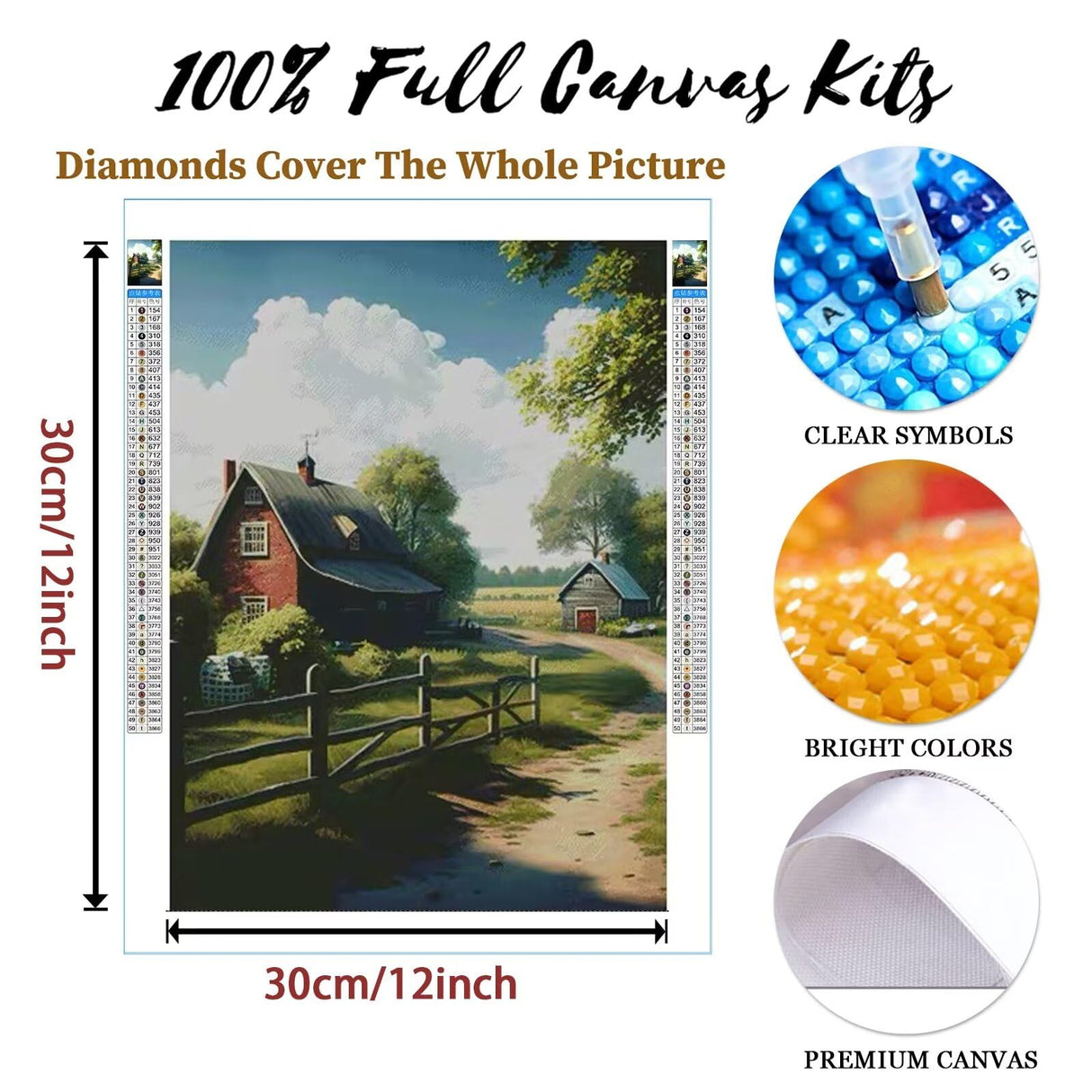 Diamond Painting Kits for Adults - Donut and Ice Cream Diamond Art, DIY Full Round Diamond Crystal Rhinestone Crafts - Gemstone Art with Diamonds for Dining Room Decor Living Room Decor 12x12 Inch Rovifei