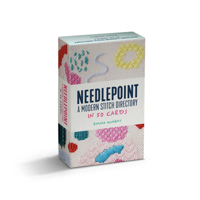 Needlepoint: A Modern Stitch Directory Card Deck: 50 creative stitches and techniques for tapestry embroidery
