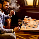 Electric Cigarette Rolling Machine, Automatic Cones Loader, Mini Portable Pre Rolled Cones Filling Maker, Automatic Roller, 317A Gold ASKJHKD