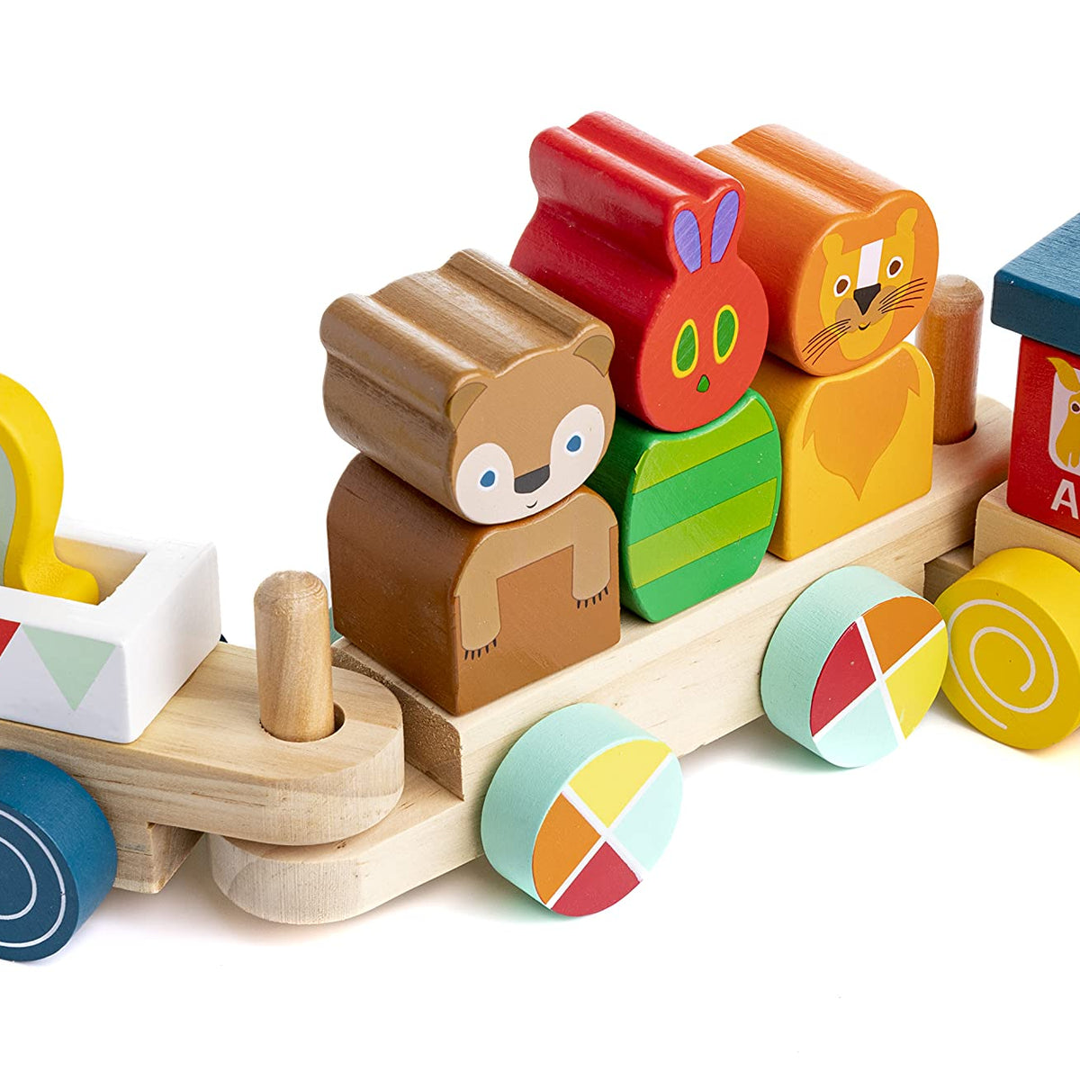 KIDS PREFERRED World of Eric Carle The Very Hungry Caterpillar Wooden ...