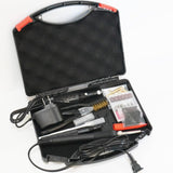 ELITECTK 3D Print Finishing Tools, 3D Printing Smoothing Tools Kit Includes Digital Soldering Iron, Deburring Tool, Electric Polishing Machine and ABS Storage Toolbox for 3D Print Trimming Modifying ELITECTK