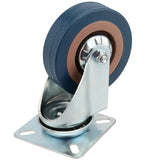 MOUYAT 8 Pack 3 Inch Caster Wheels Set, 880lb Capacity 4 with Lock Brake Heavy Duty Swivel Plate Casters, 360 Degree Caster Wheels for Furniture, Workbench, Movers Dollies MOUYAT