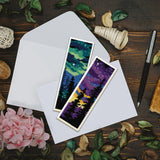 ACRNIGHEET 6PCS Cross Stitch Bookmark Kit for Adult Beginners Landscape Cross Stitch Kits DIY Crossstitch Kits Adult Stamped Bookmark Embroidery Bookmarks Kit with Instructions 8''x2.4'' 11CT ACRNIGHEET