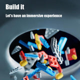 Vilbocr 69-Piece Rocket Ship Building Blocks Set | STEM Educational Space Toy for Kids Ages 6-12 | Creative Construction Kit for Solo & Group Play | Compatible with Major Brands Vilbocr