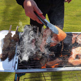 12" Pellet Smoker Tube for pellet Grill 2 Pack Cold Smoker Generator for BBQ Stainless Steel Wood Pellet Tube Smoker Fit Electric Gas Charcoal Grill, Provides Food tong and Brush and Hook JIIGAAT