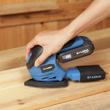 G LAXIA Detail Sander, 20V Cordless Electric Sander with 20Pcs Sandpapers, 12000 OPM Hand Held Sanders with Dust Bag for Woodworking G LAXIA