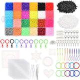 BUYGOO 13000Pcs 2.6mm Mini Fuse Bead Kit, Pixel Art Bead, 24 Colors DIY Art Craft Fuse Beads Set BUYGO