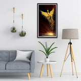 ZHUMUTO Large 5D Diamond Art Painting Kits for Adults,15.7x27.5inch Phoenix C DIY Full Round Drill Diamond Dots Large Size,Big Gem Art and Crafts for Home Wall Decor Gifts ZHUMUTO