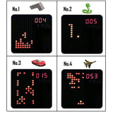 DIY Soldering Project Game Kit Retro Classic Electronic Soldering Kit with 5 Retro Classic Games and Acrylic Case, Idea for STEM High School Family Education Friends by Etoput Etoput