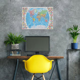 Ravensburger Political World Map 1000 Piece Jigsaw Puzzle for Adults - 12000664 - Handcrafted Tooling, Made in Germany, Every Piece Fits Together Perfectly Ravensburger