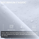 ABCCANOPY Pop Up Canopy - Outdoor Patio Portable Canopy Tent Heavy Duty for Backyard and Deck with 4 Sandbags(White, 10x10) ABCCANOPY