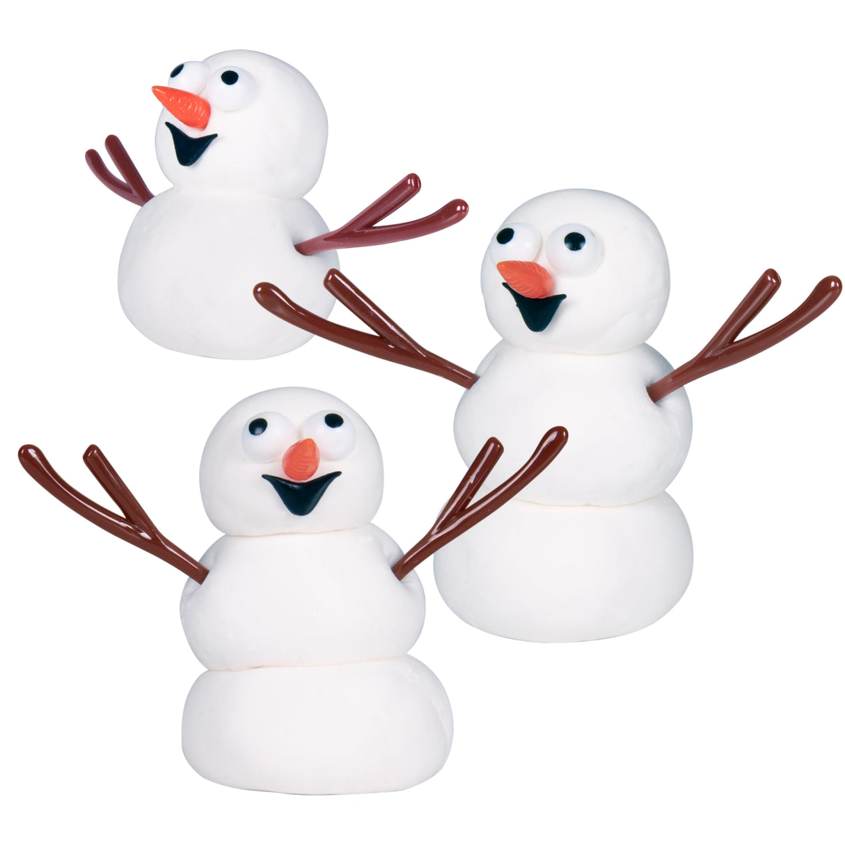 Kangaroo Build a Snowman Kit 3Pk, Do You Want To Build a Snowman, Melting Snowman Putty Kit, Make Snowman Kit, Kids Stocking Stuffers, Toddlers Stocking Stuffers, Snowman Clay Craft Kit, Snowman Craft Kangaroo