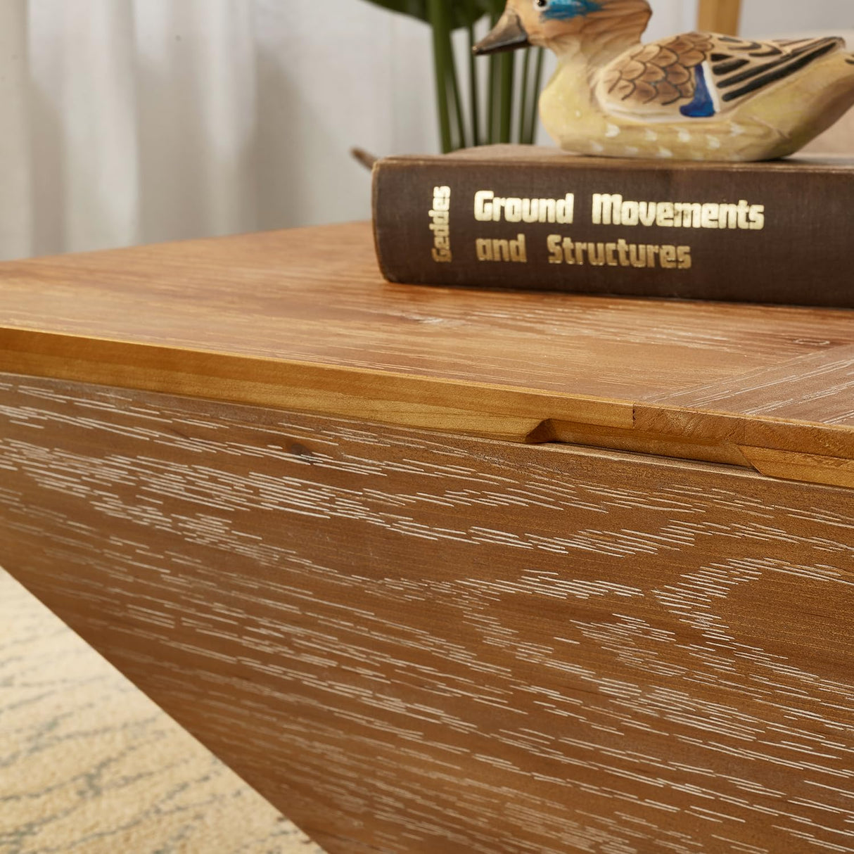 Gexpusm Square Coffee Tables for Living Room, Wood Coffee Table with Storage, Modern Table with Lift Top Farmhouse Furniture Style, 35.43 * 35.43 * 13.78in Gexpusm