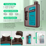 SUNLU 3D Printer Resin 3kg, Fast Curing Standard 3D Resin for Most Resin 3D Printers, 395 to 405nm UV Curing 3D Printing Liquid Photopolymer Resin, Low Shrinkage and High Precision, 3000g, Grey SUNLU