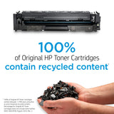 HP 206X Black High-yield Toner Cartridge | Works with HP Color LaserJet Pro M255, HP Color LaserJet Pro MFP M282, M283 Series | W2110X, Pack of 1, Black HP