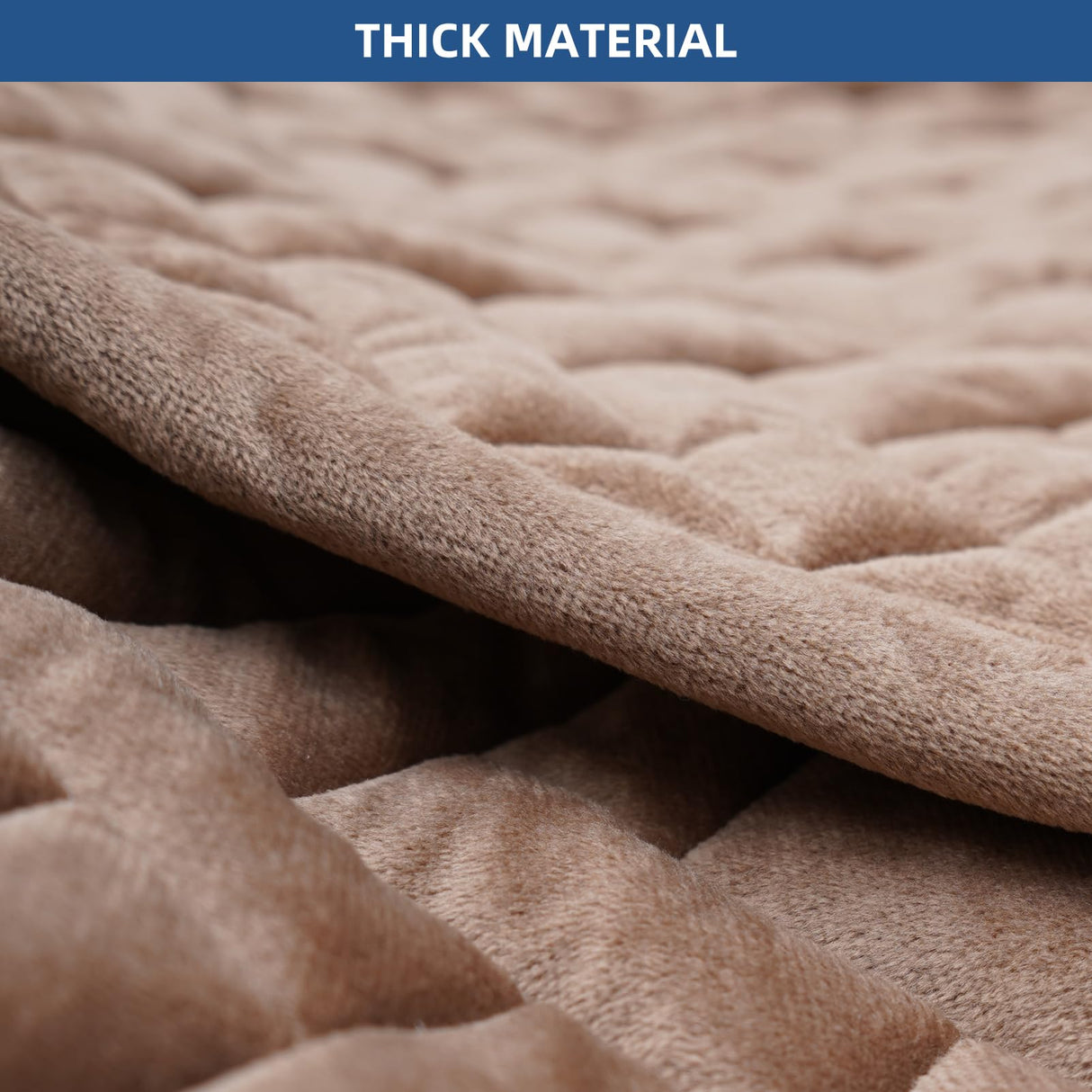 Eismodra Recliner Chair Covers,Recliner Covers That Stay in Place,Washable Recliner Slipcover for Large Recliner 3 Seater Sofa Couch Living Room Loveseat,Light Brown Set (4 Pieces) Eismodra