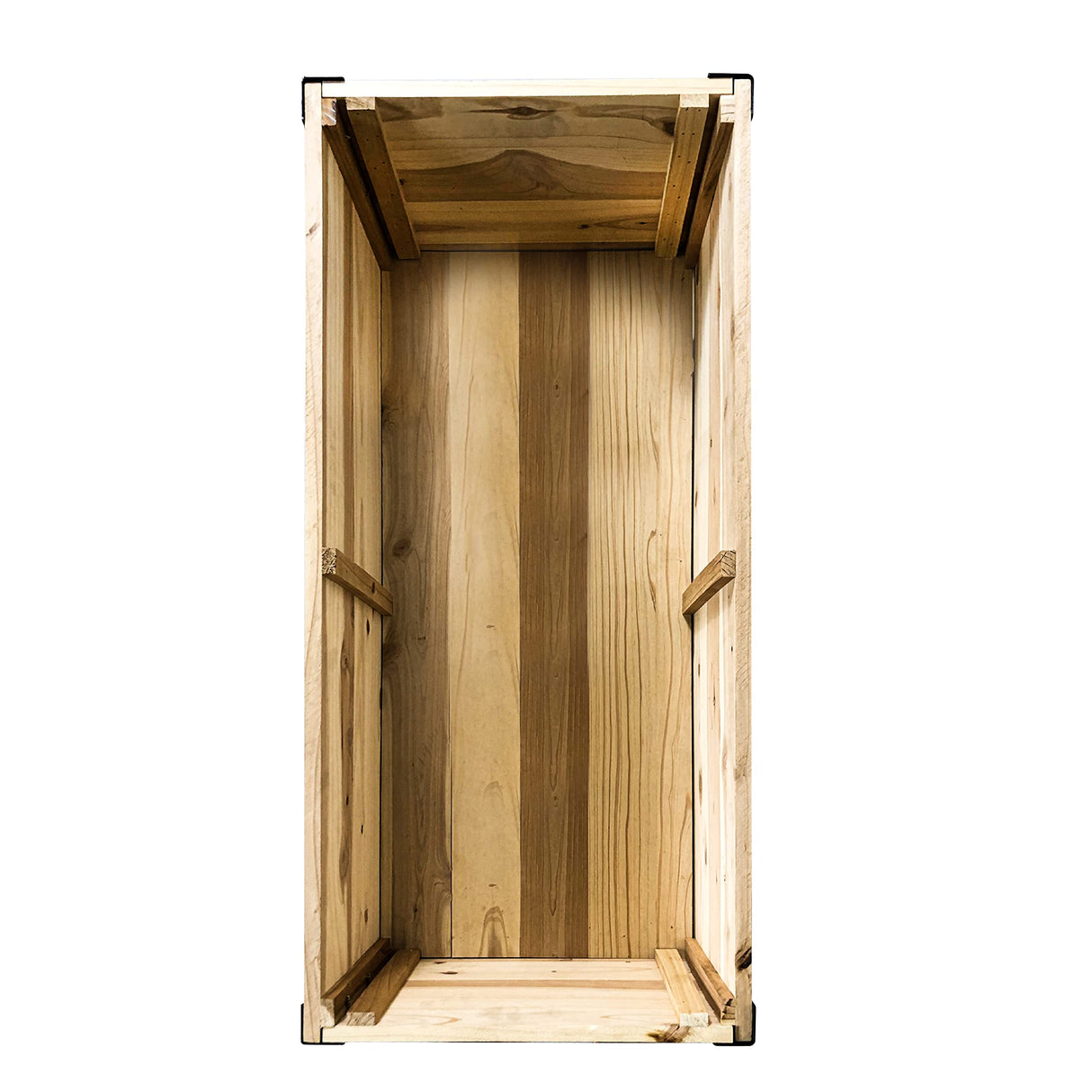 Wooden Raised Planter Box with Steel Legs-Elevated Outdoor Patio Garden Bed Kit to Grow Vegetables -Natural Rot Resistant Wood - 35.5'' W x 15.5'' L x 21.7'' (Tall) - Backyard Expressions (911214-NW) BACKYARD EXPRESSIONS PATIO · HOME · GARDEN