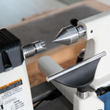 BMWOOD Woodlathe MT2 Centers set, Live Center 1-5/8" Dia and 4 Pronged Drive Center 1" Dia BMWOOD