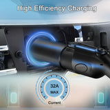 EV Charger Connector Type 1 to GBT Adapter, Fit for BYD, Electric Vehicle Charging Adapter SAE j1772 to GB/T EV Charging Adapter (J1772 to GBT Adapter Model 1) GUWIEYG