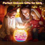 Ingbear Unicorn Terrarium Kit for Kids, Arts and Crafts for Kids Age 4-6 Sand Toys for Girls Ages 4-8 5-7 9 10 Year Old Birthday Christmas Gifts Ingbear