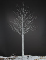 LIGHTSHARE 8FT 132 LED Birch Tree,Home,Festival,Party,Christmas,Indoor and Outdoor Use,Warm White LIGHTSHARE