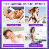 Timoo Dried Lavender Bundles 100 Natural Dried Lavender Flowers for Home Decoration, Photo Props, Home Fragrance, 2 Bundles Pack Timoo