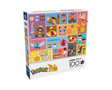 Buffalo Games - Pokemon - Treats - 100 Piece Jigsaw Puzzle for Families -Challenging Puzzle Perfect for Game Nights - Finished Size is 15.00 x 11.00 Buffalo Games