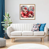 Benjenes Diamond Art Kits for Adults, Fairy Diamond Painting Kits for Adults, 5D DIY Round Drill Gem Art Paint with Diamonds Dots Crafts Kits for Home Decor Gift 14x14inch Benjenes