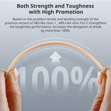 ANYCUBIC 3D Printer Resin, ABS-Like Resin Pro 2 with Enhanced Strength and Toughness, Performance far Superior to ABS-Like Resin, Low Odor, Wide Compatible for All Resin 3D Printers (Beige, 1kg) ANYCUBIC