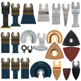 XXGO 120 Pcs Oscillating Multitool Blades Accessories Kits Compatible with Bosch, Chicago, Craftsman, Dremel, Fein, Harbor Freight, Milwaukee, Porter Cable, Ridgid, Ryobi, Rockwell XG1201 XXGO