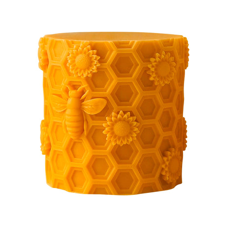 Honeycomb Silicone Cylinder Mold for Resin Casting & Candle Making ESEDAGE