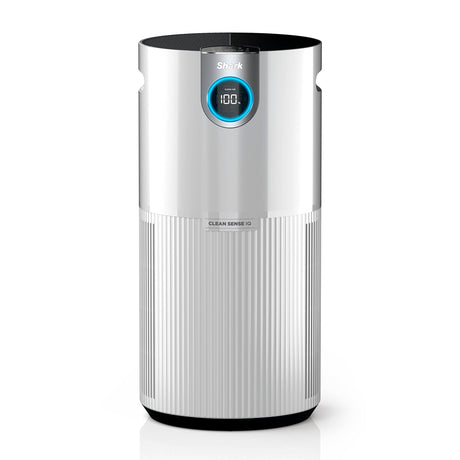 Shark Air Purifier for Home Large Room, Clean Sense Technology, HEPA Air Filter, 1000 Sq Ft, Kitchen, Filters Smoke, Captures 99.98% of Particles, Pet Dander, Pollutants, Dust, Allergens, HP201 Shark