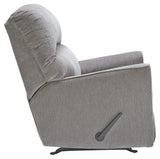Signature Design by Ashley Altari Modern Nursery Manual Rocker Recliner, Light Gray Signature Design by Ashley