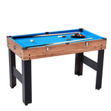 Lancaster 3 in 1 Pool Billiard, Slide Hockey, Foosball Arcade Table (Open Box) Lancaster Gaming Company