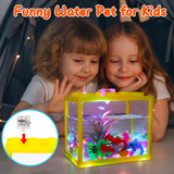 Magic Water Elf Toy Kit, Aqua Fairy Water Gel Kit for Kids with 20 Magic Gel &16 Shape Molds-DIY Elf Kits Make Your Own Water Pets Arts and Crafts for Kids 4-6 7 8 9 10 Year Old Boy Girl Gifts Basytodio