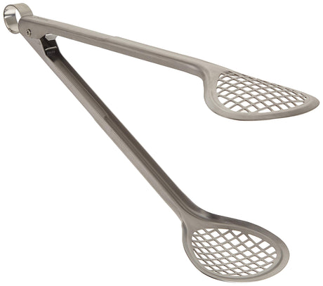 Cuisipro Stainless Steel Wide Grill/Fry Tongs, 12-Inch Cuisipro